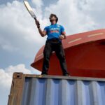 Tiger Shroff Instagram – Koi pooche toh batana…ki hum 🇮🇳aye hai💙🧢letsss goooo team INDIA✨⚡️#worldcup #indvspak