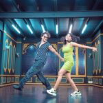 Tiger Shroff Instagram - You guys’ moves to #lovestereoagain got us inspired to do this ❤️🔥trying to keep up with our choreographer🔥 @zui_vaidhya now you try and keep up ill share the best ones❤️ @roshan_emoflex