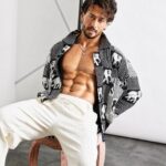 Tiger Shroff Instagram - 🤍🖤 @trishasarang @theanisha @amityashwant_hair @rahulkothavale