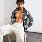Tiger Shroff Instagram - 🤍🖤 @trishasarang @theanisha @amityashwant_hair @rahulkothavale