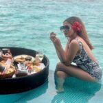 Tina Datta Instagram - If there was heaven on earth, this would be it! Truly the photos don’t capture the real beauty which the eyes have seen! I love the blues, the infinite water and the calm silence! . . @ambitiontravelstours @heritanceaarah @nijhawangroup . . #travelphotography #travel #heritanceaarah #maldives #heritancehotelsandresorts #heritanceexperience #travelgram #holidays #vacationmode #tinadatta Heritance Aarah