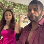 Tina Datta Instagram - Come one, come all and have a big fall in this #buggy with the coolest and then cutest lady #lewishamilton in town @tinadatta