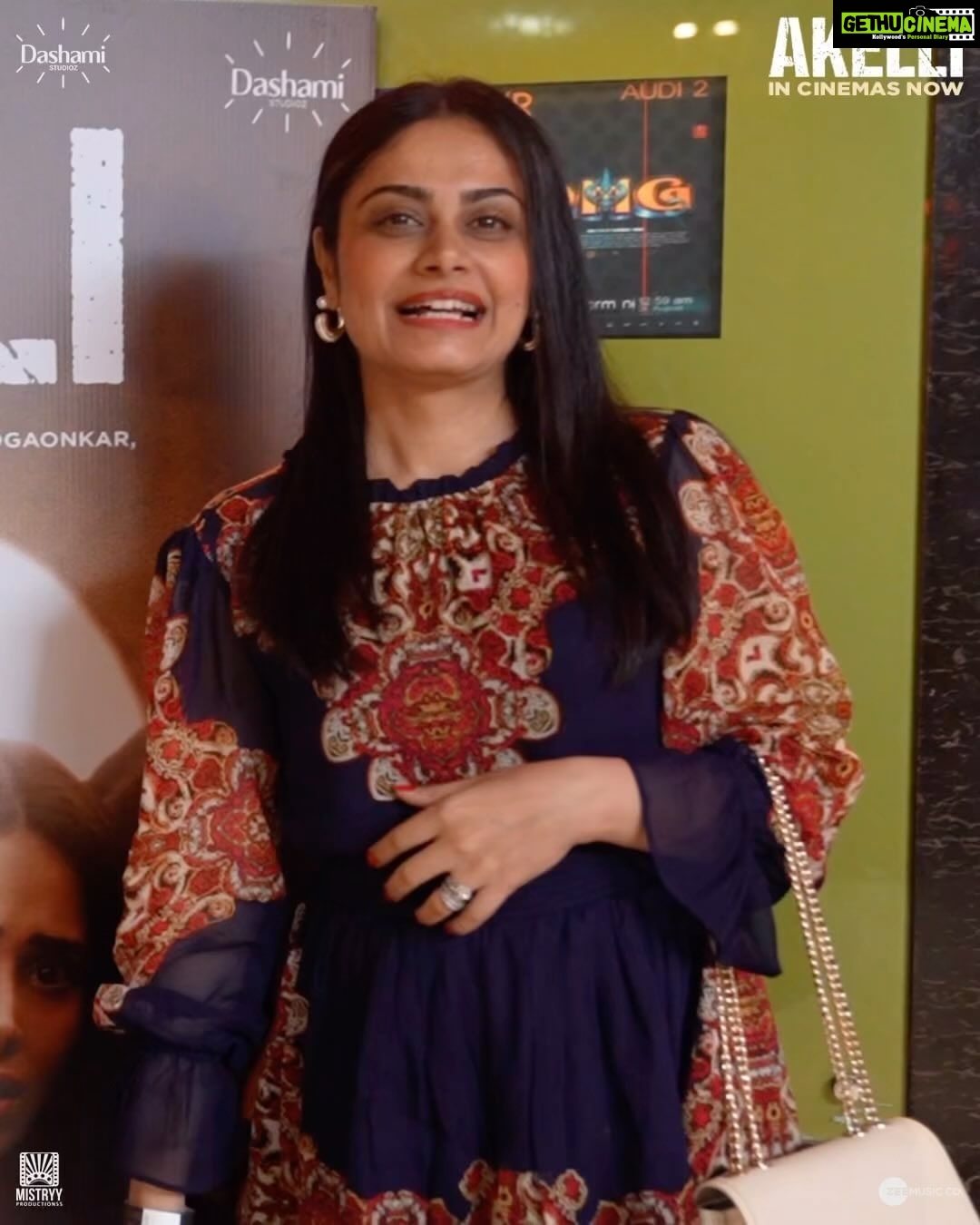 Toral Rasputra Instagram - The story of survival...the story of #Akelli getting love from @toralrasputra. â¤ď¸â¨ Have you booked your tickets? đ Link in bio. @nushrrattbharuccha @nishantdahhiya @amirboutrous @tsahihalevi @ninadvaidya @nitinpvaidya @aparna.padgaonkar @shashantshah @stepbystepcasting @itspranaymeshram @dipesh_mistry @mistryyproductionss #Adisharmaa @dashami_official