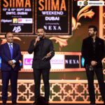 Tovino Thomas Instagram - Really humbled to be awarded as the Best Actor at SIIMA Awards last night. Unfortunately I was not able to make it to the ceremony as I have been advised complete rest following a recent injury. Big thanks to SIIMA for the recognition and to my dear Thallumaala team for making such a wonderful movie because of which I have this moment today. And when it got made, all of you loved, accepted and acknowledged it to make Thallumaala a landmark movie for me. Thanking each and every audience for your love. Last but dearest, thanks to my buddy @ibasiljoseph for (always) being there when I couldn't and receiving the award for me. Congrats on your win as the Best Actor - Jury @ibasiljoseph . Also congrats to all the other winners and achievers at the event. Love. #repost from @siimawards Tovino Thomas, the charismatic talent, has secured the Best Actor (Malayalam) award for his exceptional performance in Thallumaala at SIIMA 2023. Basil Joseph has accepted the award on his behalf. #A23Rummy #HonerSignatis #Flipkart #ParleHideAndSeek #LotMobiles #SouthIndiaShoppingMall #TruckersUAE #SIIMA2023 #A23SIIMAWeekend #SouthIndianAwards #Docile #SIIMAinDubai Danube Properties Presents A23 SIIMAWEEKEND in Dubai on 15th and 16th September