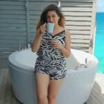 Vahbbiz Dorabjee Instagram - Morning's like these😍 Only Peace,Love and Happiness❤️ Centara Ras Fushi Resort & Spa Maldives