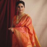 Vaidehi Parashurami Instagram – Day 1

#navratri #colours 
#orange #traditions