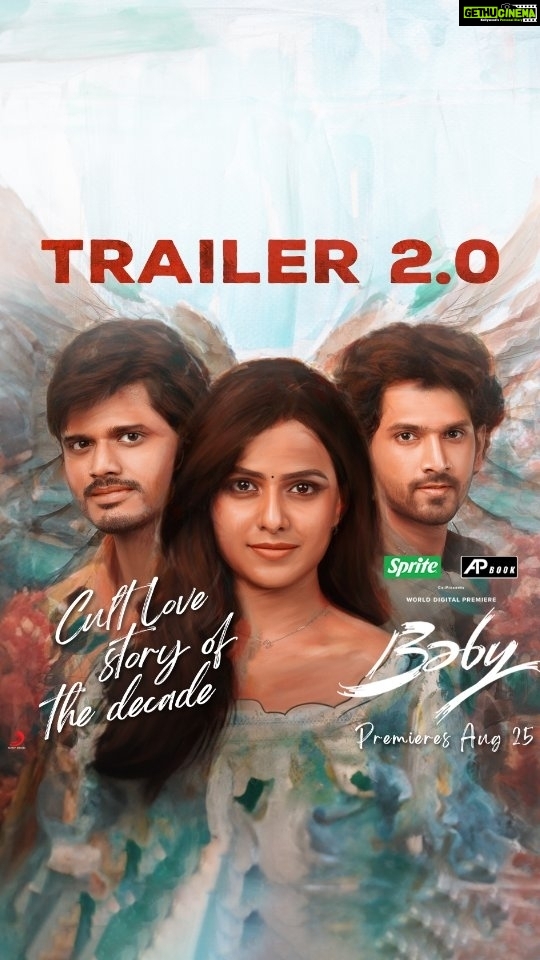 Vaishnavi Chaitanya Instagram - Preama navvisthundi, kavvisthundi, eadipisthundhi, ennenno chesthundhi..!π Avanni meeku chudalanipisthundha..?πββ Aithe Cult movie of the decade 'BABY' Coming on aha GOLD, get readyπ Watch Now #BabyOnAhaGOLD βΆ #BabyOnAHA @ananddeverakonda @viraj_ashwin_jarajapu @vaishnavi_chaitanya_ @vijai_bulganin @sairazesh @sknonline @dheerajmogilineni @balreddy_p @harshachemudu @massmoviemakers @sonymusic_south @sprite_india @apbook.in #BabythemovieOnAha #BabyTheMovie