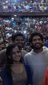 Vaishnavi Chaitanya Instagram - Insane and maddd reactions from our theatre visits. The audience has owned this film, the characters, the music and the story. What more can we say, apart from - THANK YOU ❤️