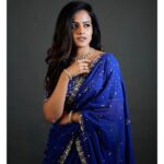 Vaishnavi Chaitanya Instagram – 💙
.
.
.
👗 @suvi.couture 
📷 @rollingcaptures