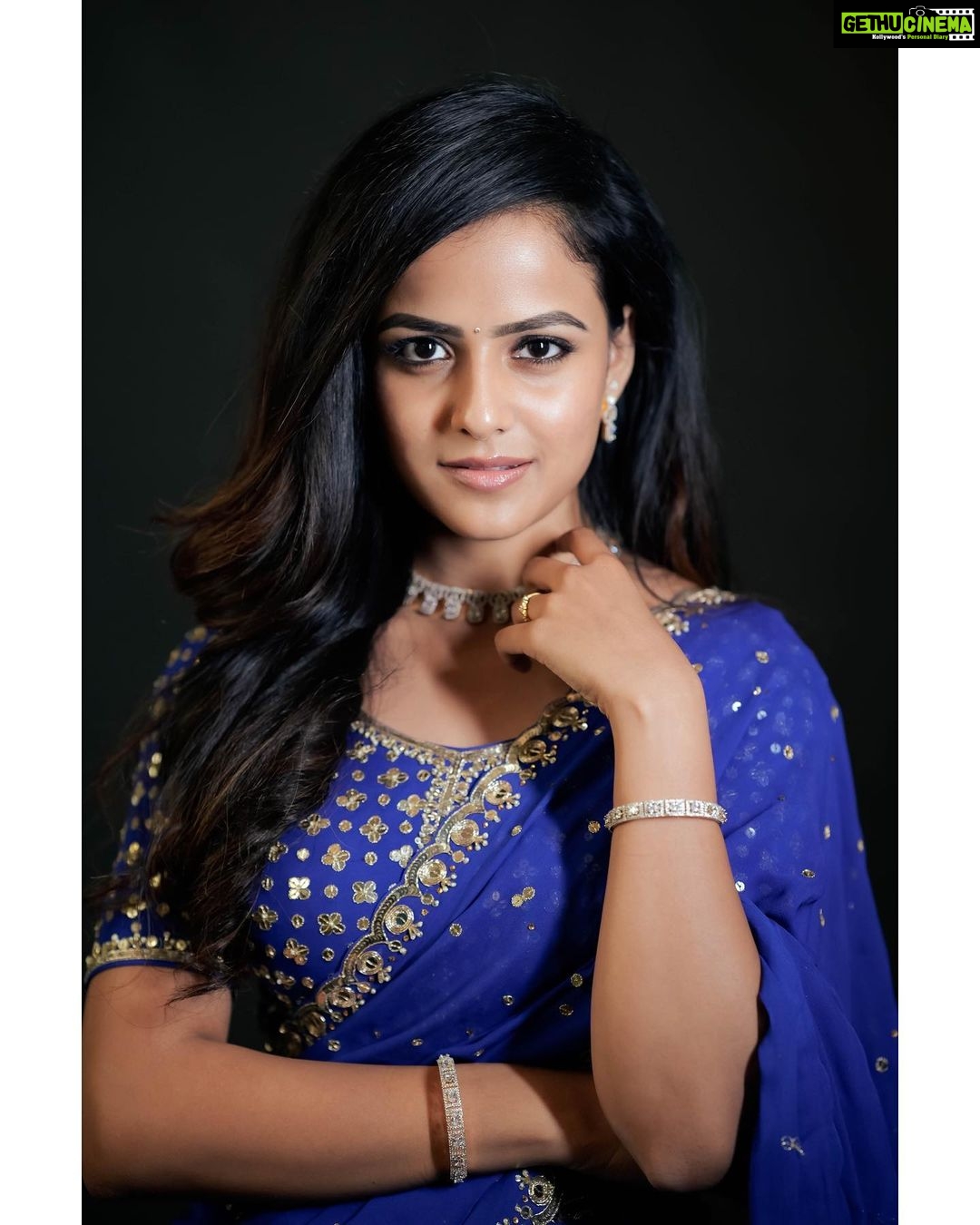 Vaishnavi Chaitanya Instagram - 💙 . . . 👗 @suvi.couture 📷 @rollingcaptures