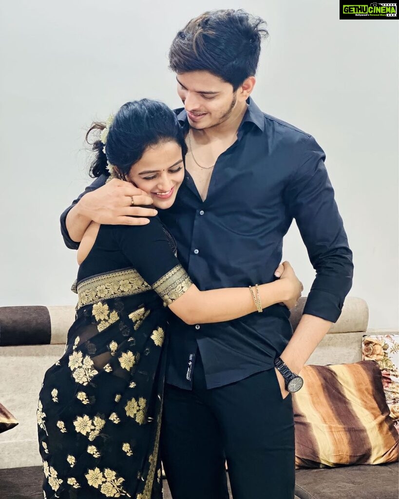 Vaishnavi Chaitanya Instagram - I am so proud to watch you shooting for the stars because you are a great example of what it means to stay focused and succeed in life❤ I love you akka❤🫶🏻 . . . . . . #vaishnavichaitanya #newpost #brothersisterlove #proudbrother #love #babythemovie