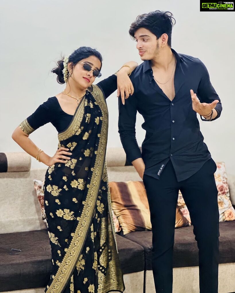 Vaishnavi Chaitanya Instagram - I am so proud to watch you shooting for the stars because you are a great example of what it means to stay focused and succeed in life❤️ I love you akka❤️🫶🏻 . . . . . . #vaishnavichaitanya #newpost #brothersisterlove #proudbrother #love #babythemovie