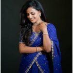 Vaishnavi Chaitanya Instagram – 💙
.
.
.
👗 @suvi.couture 
📷 @rollingcaptures