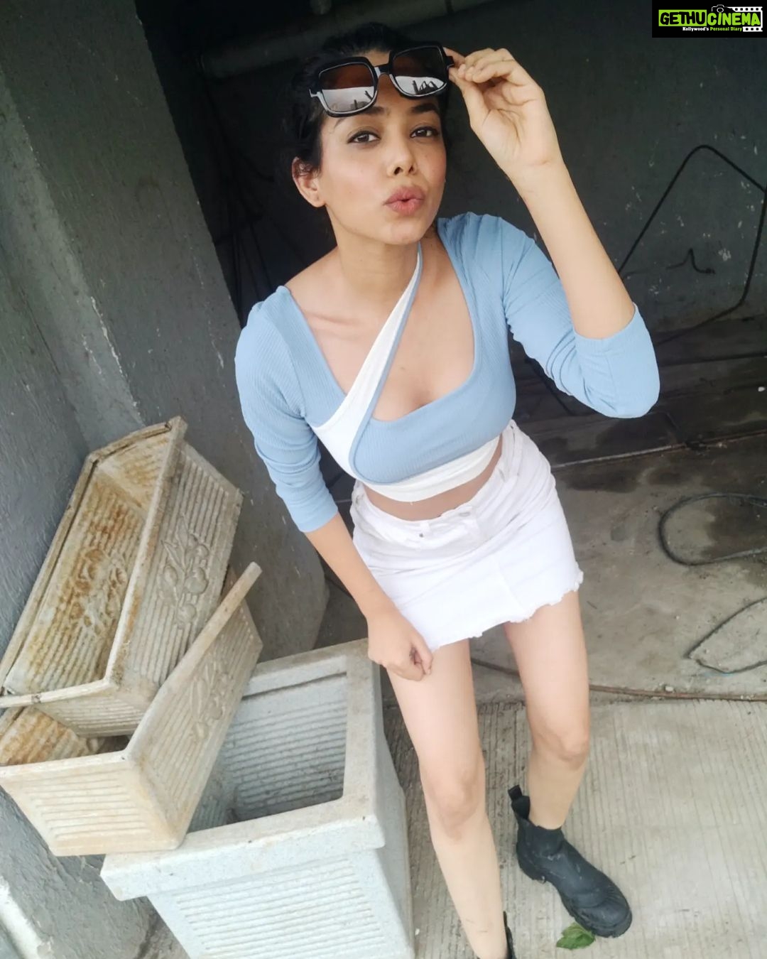 Vaishnavi Dhanraj Instagram - Do we live for moments in a Lifetime.. ? Or .. Do we live for Lifetimes In A Moment? Are we just here to be happy ? Or .. Are we just happy to be here? #thoughts #whatareyourthoughts? #readytogonowhere #raw #noeditorfilter #selfclicked
