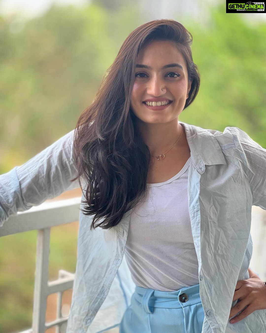 Vaishnavi Gowda Instagram - Shades of blue 🩵