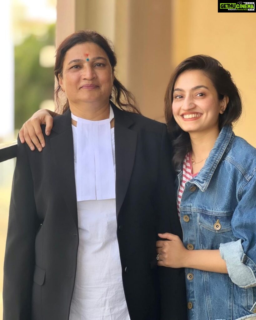 Vaishnavi Gowda Instagram - Advocate in the house 💖 U have always taught us that age is just a number.. super proud of what u have achieved in this age 🙏🏻 Thank you for inspiring always 😇