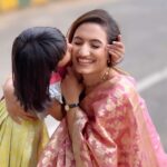 Vaishnavi Gowda Instagram - Love and only love ❤️ cutest - @ritusinghnepal Outfit - @kavi_siniboutique Jewellery- @nest_of_abharan