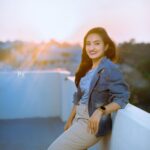 Vaishnavi Gowda Instagram – The most beautiful colour is the sunset 🌅 ✨

📸- @pkstudiophotography