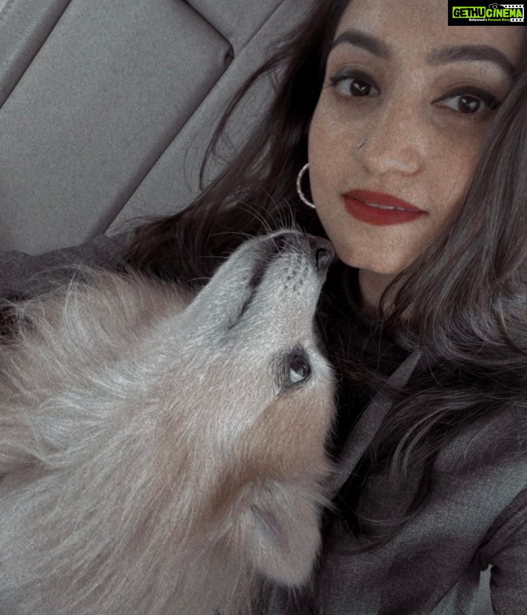 Vaishnavi Gowda Instagram - Many moods of Bunty 🐶