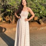 Vaishnavi Gowda Instagram - Each birthday am reminded of all the amazing people in my life.♥️✨🫶🏻 Grateful for everything ✨ Thank you making it super special ♥️ Loads of love ❤️ 👗- @shimmer_designer_studio