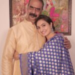 Vaishnavi Gowda Instagram - Dear Dad , Thank you for everything you given us ♥️ I will always love and look up to you .. Happiest birthday appa 🥳you will always be my HERO 😇