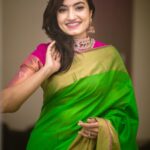Vaishnavi Gowda Instagram - There’s something super special about traditional attire’s ! Holds us tight to our roots and connects us ♥️