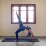 Vaishnavi Gowda Instagram - YOGA is the poetry of movement! 🧘‍♀️ #yogapractice #yogaeverydamnday #yogaflow #yogagirl
