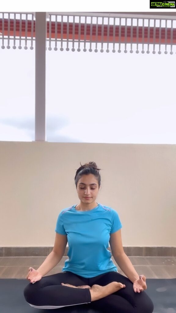 Vaishnavi Gowda Instagram - Happy yoga 🧘‍♀️ day ♥️ Shavasana is most neglected and the most made fun of asana ! In this fast paced world where success or achievement are only in terms of numbers sadly not how peaceful or happy one is within:) It is important to rest equally restore your energy to move ahead … !! ♥️ Yoga not just today but everyday 🫶🏻