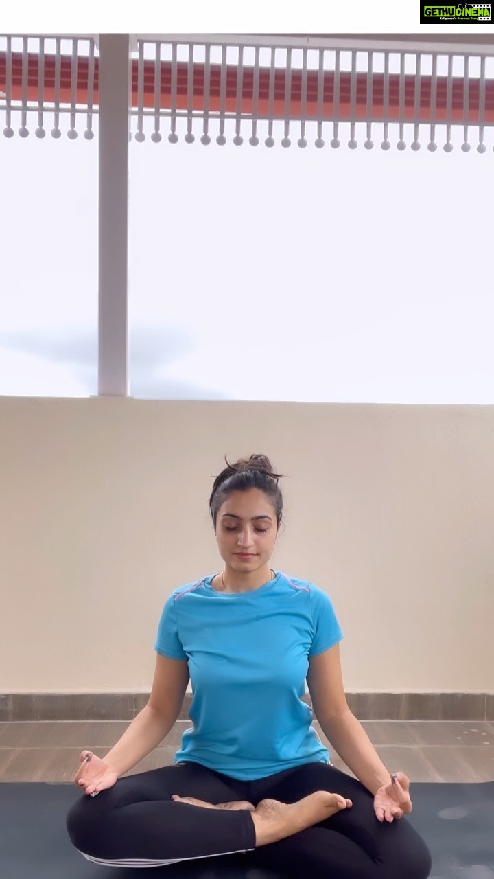Vaishnavi Gowda Instagram - Happy yoga 🧘♀️ day ♥️ Shavasana is most neglected and the most made fun of asana ! In this fast paced world where success or achievement are only in terms of numbers sadly not how peaceful or happy one is within:) It is important to rest equally restore your energy to move ahead … !! ♥️ Yoga not just today but everyday 🫶🏻