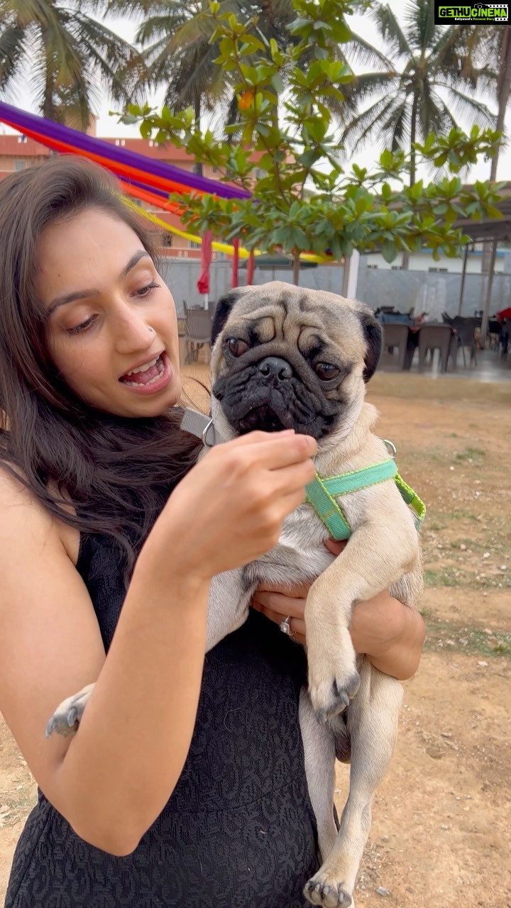 Vaishnavi Gowda Instagram - The purest form of love 🐶❤️