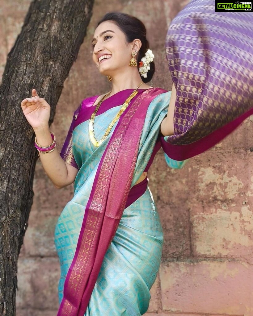 Vaishnavi Gowda Instagram - 🌸✨❤️ Outfit- @arulaa_by_rashmianooprao