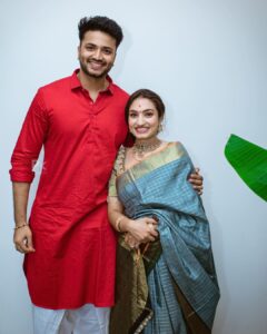 Vaishnavi Gowda Instagram - New beginnings ✨

Thank you 🤗

Pc - @pkstudiophotography 
Outfit- @shimmer_designer_studio 
Jwellery- @rentmyjewels