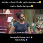 Vanitha Vijayakumar Instagram - Don't judge jovika it's not your work ☺️ @jovika_vijaykumar was awesome she knows everything ❤️🔥just mind your own business mam ☺️ Joviii disrespectful ah pesnanganu portrait panna PhD mudicha mam indha video va paakra varaiku share pannunga . . ♡ ㅤ    ❍ㅤ     ⎙ㅤ     ⌲ ˡᶦᵏᵉ ᶜᵒᵐᵐᵉⁿᵗ ˢᵃᵛᵉ ˢʰᵃʳᵉ . 𝐅𝐎𝐋𝐋𝐎𝐖 𝐀𝐍𝐃 𝐒𝐔𝐏𝐏𝐎𝐑𝐓 ! @_sparkling_gawl_ 😻💥 . NOTE : I do not own the copyright for the PHOTO , MUSIC , SONG , VIDEO in this AUDIO. This video is purely fan-made. This is purely for entertainment purposes. If any problem, message as on instagram and video will be removed. No need to report or send strikes. . #sparklinggawl #Voiceofliaa #bb7yesterdayepisode #bbtroll #bb7spoofs #bbfire #bb7tamil #bb7tamilpromo #Vijay #Cool Suresh #Aishu #JovikaVijaykumar #mani #Maya Krishnan #araathi #Poornima Ravi #Pradeep #Saravana #Vinusha #Yugenran #Vichitra #Raveena #bavaxhelladurai #Akshaya #Ananya #Vinusha #Nexen #vanitha