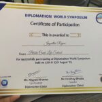 Vanitha Vijayakumar Instagram - One more crown for my baby princess.. @jaynitha_rajann …the go getter .. the dreamer .. the winner.. she attended DIPLOMATHON CONFERENCE ,she represented her school along with a few other classmates and was the delegate for malaysia…her school was selected one amongst 4 schools for the International rounds .. she will be travelling to another country from her school… DIPLOMATHON™ is a high impact learning platform for school students to participate and reinvent the Diplomat within. DIPLOMATHON™ is a Student Conference series which aims at providing a one stop learning module on International Relations, Geo – Politics, Public Policy, Public Speaking & World Affairs along with for the first time ever, A reproduction of Global Organisations which reflect the overall Global Diplomacy portrait, including the BRICS, SAARC & avant-garde moots. #diplomathonworldsymposium #diplomathonglobal #diplomathon #proudmom