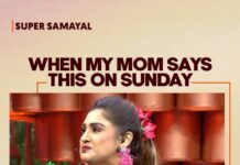 Vanitha Vijayakumar Instagram - Unga reaction ennava irukum? 😂 SUPER SAMAYAL | SUNDAY | 12:30 PM #SunTV #SuperSamayal #SuperSamayalOnSunTV #VanithaVijayakumar #SunReels #SunDigital