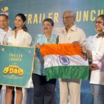 Vanitha Vijayakumar Instagram - Trailer launch of #localsarakku Prasad Preview Theatre Saligramam