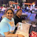 Vanitha Vijayakumar Instagram – #Streetfood #streetdining fun night @jaynitha_rajann