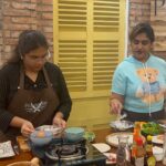 Vanitha Vijayakumar Instagram - @provincialtable.cookingclass #vietnamesecuisine #saigon #cooking #cookingclass @jaynitha_rajann