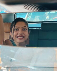 Varsha Bollamma Instagram - POV : You are my Uber driver 🤣