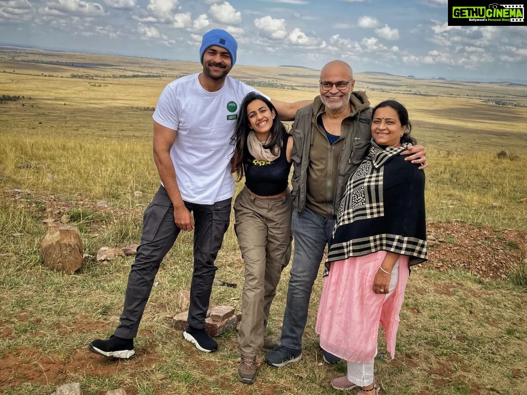 Varun Tej Instagram - Nature teaches us that, at the end of the day, it's all about family; it doesn't matter who you are. A healthy family is a treasure bestowed upon us by nature. Most of us are here to fulfill our roles in nature in a balanced manner. By balancing our health, thoughts, and family, we can, in turn, contribute to the balance of nature.. #familia Masai Mara, Kenya