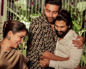 Varun Tej Instagram - Thanks for the lovely evening bunny and sneha akka.
Had a great time!♥️

@alluarjunonline @allusnehareddy @allusirish