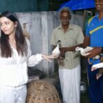 Vedhika Instagram – From Cage to Care! Came across these sentient beings and took them to where to belong…to a home not a broiler! Thank you Mr Manikandan and family for adopting these babies 🙏. The most dangerous weapons that the human ever invented are Cages. Broiler hens are specifically bred to be eaten 💔 and most of these babies live for a maximum of approx 45 days injected with hormones and antibiotics which are ultimately consumed by meat eaters. We managed to rescue 4 country hens and 2 ducks. If you eat animal and animal products, you are paying someone else to do your dirty job. You can be a superhero just by keeping animals off your plate 🙏 #GoVegan for them 🌱