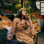 Veebha Anand Instagram - Shopping series! 🍒🍓🍇🍎🍉🍑🍊🍋🍍🍌🥑🍏 by @portraitsbyvishal Earrings @timelessjewelsby_s