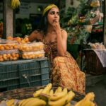 Veebha Anand Instagram - Shopping series! 🍒🍓🍇🍎🍉🍑🍊🍋🍍🍌🥑🍏 by @portraitsbyvishal Earrings @timelessjewelsby_s