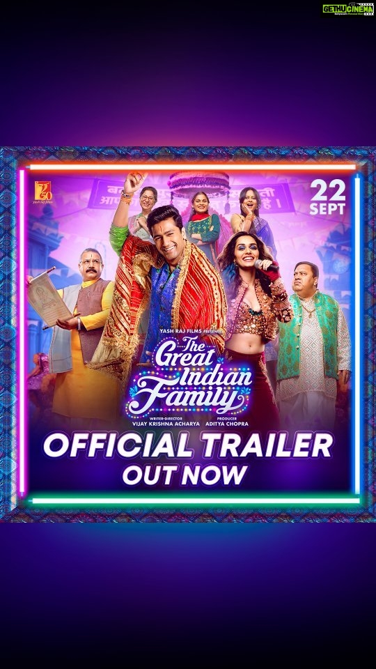 Vicky Kaushal Instagram - Humaari #TheGreatIndianFamily aapki family se milne aa rahi hai 22nd September ko! Watch the trailer NOW (Link in bio) Milte hain aapke nazdeeki cinemagharon mein! . . . @tgifthefilm @ipritamofficial @amitabhbhattacharyaofficial #ManojPahwa @kumudkmishra @itssadiyasiddiqui @alkaamin @srishtipatch @bhuvanarora27 @ashutosh_ujjwal @khoji_gilgamesh @kamera002 @sumitbasu62 @mrsheetalsharma @debasishmishr @iyashpalsharma @aasifkhan_1 #YRF50