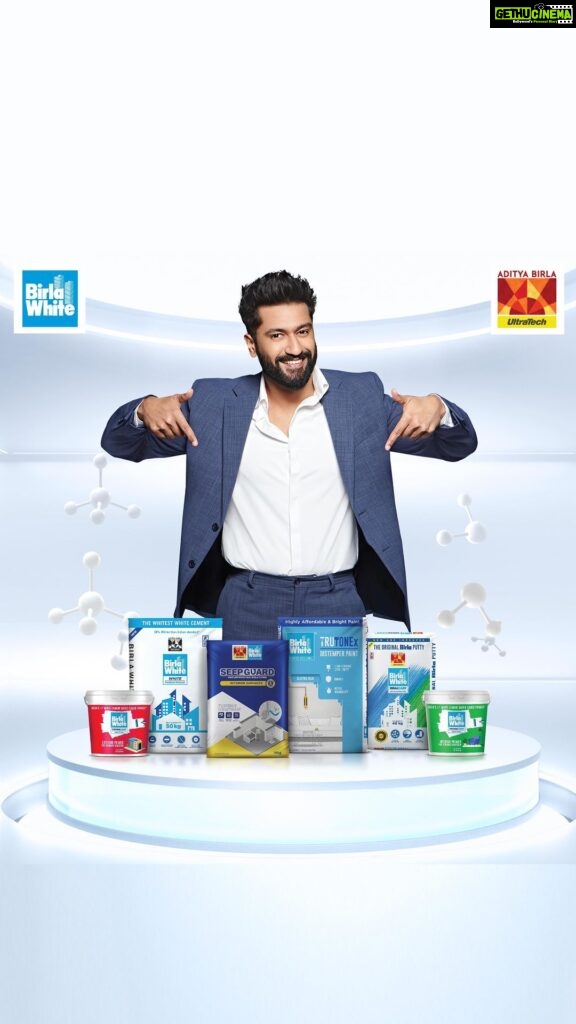 Vicky Kaushal Instagram - Catch me in unseen avatars and give your walls an unheard advantage! Introducing the @birla_white ka White Cement Advantage that makes your walls whiter and brighter. To know more watch the film. #BirlaWhiteKaWhiteCementAdvantage #WhiteCement #BirlaWhite #Innovation #Brightest #Whitest #Walls #Avatars #Advantage #BeautifulWalls #Durable #NewCampaign #Ad