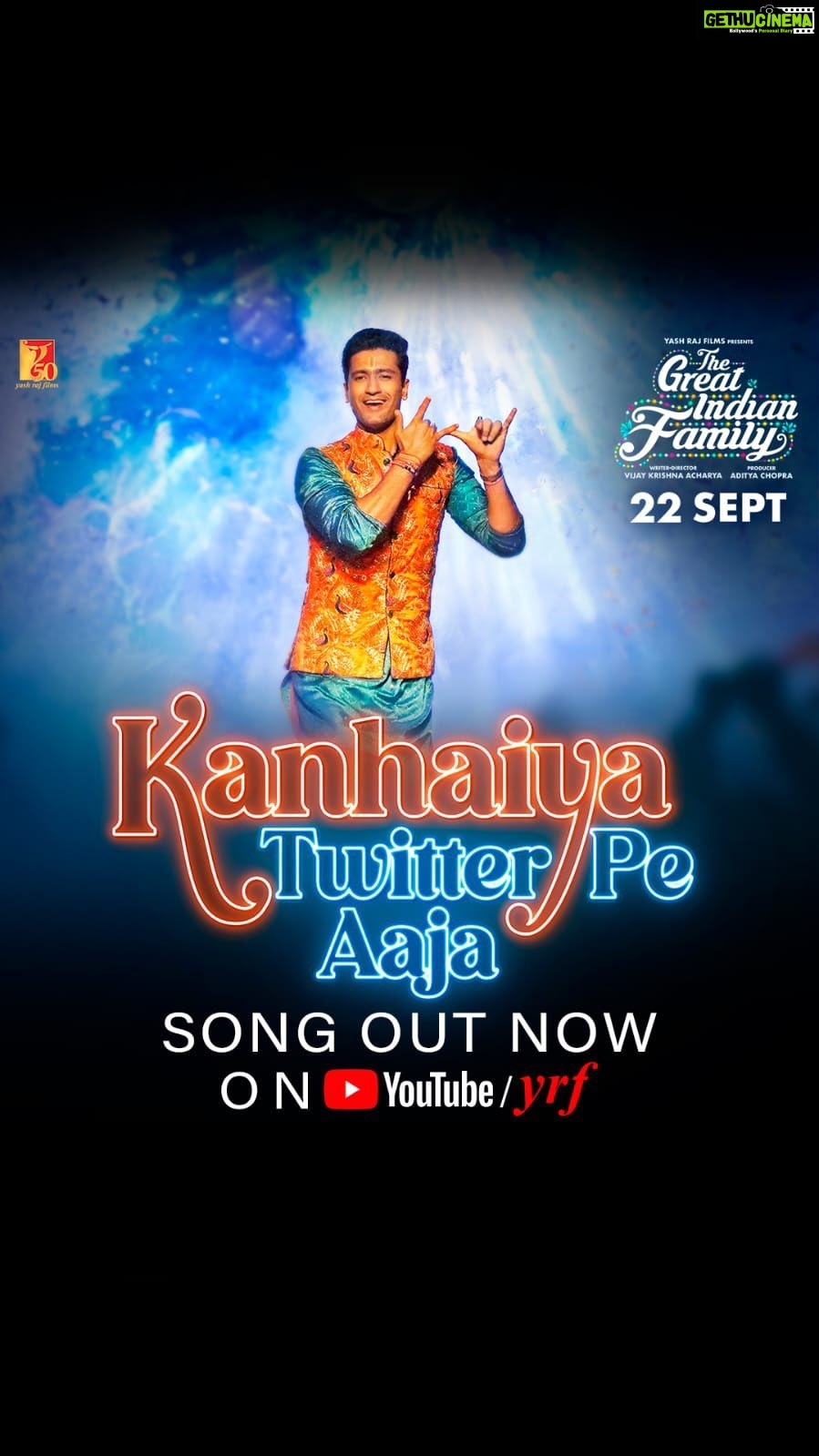 Vicky Kaushal Instagram - BHAJAN KUMAR at your dwaar!!! ❤️🎶🙏🏽 Dekhiye #KanhaiyaTwitterPeAaja on the YouTube channel of @yrf !!! #TheGreatIndianFamily releasing in Cinemas on 22nd Sept. . @manushi_chhillar @vijaykrishnaacharyaofficial @ipritamofficial @amitabhbhattacharyaofficial @nakash_aziz @vijayganguly #ManojPahwa @kumudkmishra @itssadiyasiddiqui @alkaamin @srishtipatch @bhuvanarora27 @ashutosh_ujjwal @khoji_gilgamesh