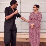 Vidya Balan Instagram - Dil khol ke… 💃🏻🎈 with my fellow Capricorn @d.shubham_j ❣️❣️