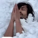 Vidyut Jammwal Instagram - MUD VOLCANO/मिट्टी के ज्वालामुखी... - Volcanic mud bath combines hot spring water with volcanic ash. - Mud volcanoes erupt from depths of several hundred meters to more than a couple of kilometers.The mud produced by the mud volcanoes is mostly formed as hot water, which has been heated below the earth's surface. - The mud is rich in minerals, including sulfur, silica, zinc, and magnesium.. #ITrainLikeVidyutJammwal #NaturalSpa #MudVolcanoBath #kalaripayattu PS: correction 28th Sept, 2023