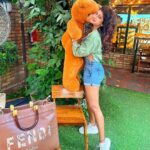 Vindhya Tiwari Instagram – Tippi -tippi tap who is cutest amongst all ?? 🙈❤️🐒 Essex Hauz Khas